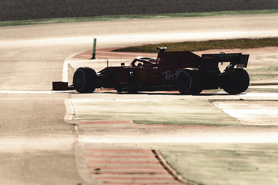 Ferrari on Day 1