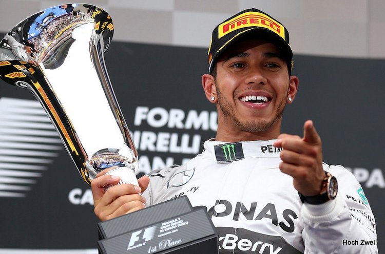 Lewis Hamilton 3 time world champion