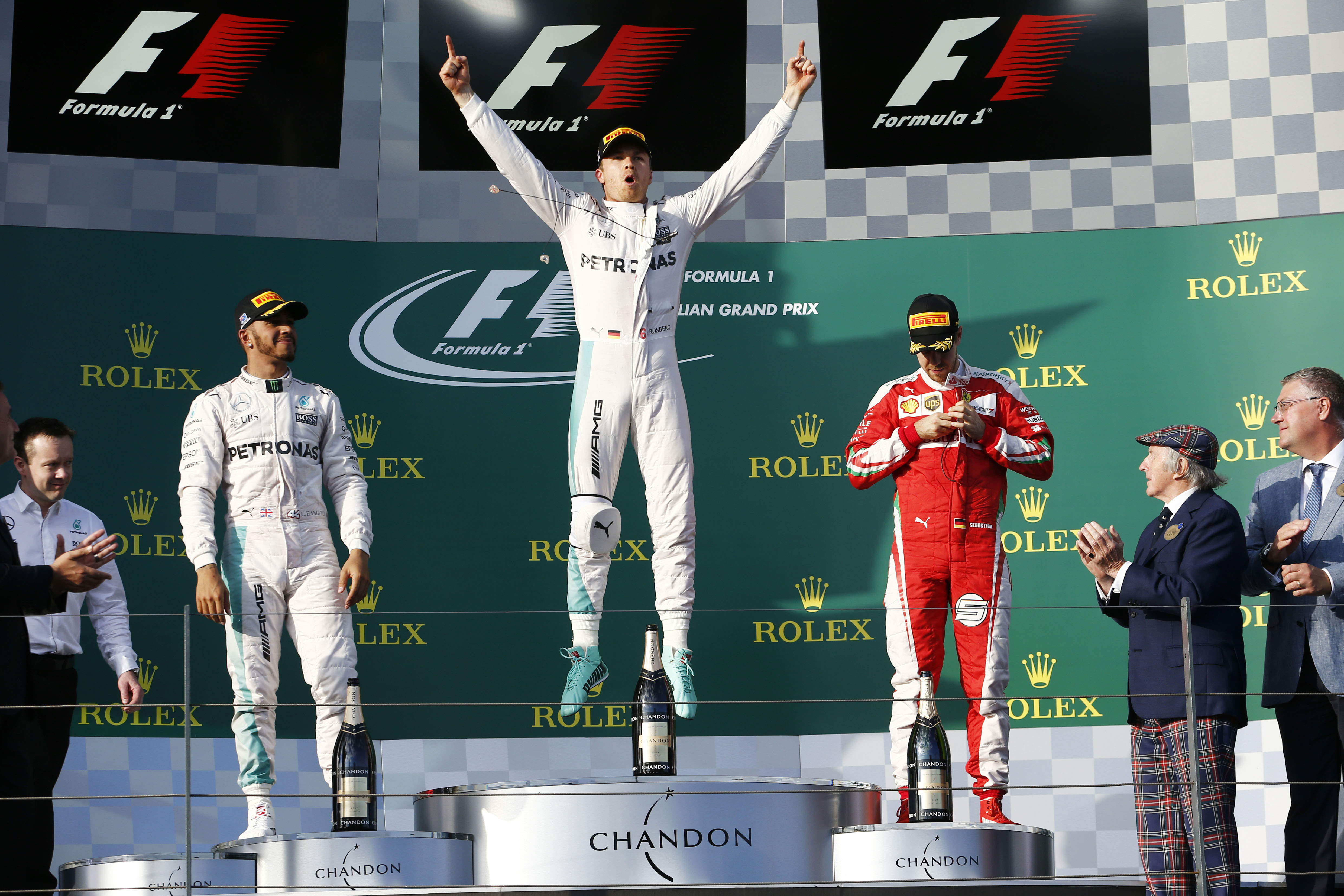 Nico Rosberg wins the 2016 Australian Grand Prix