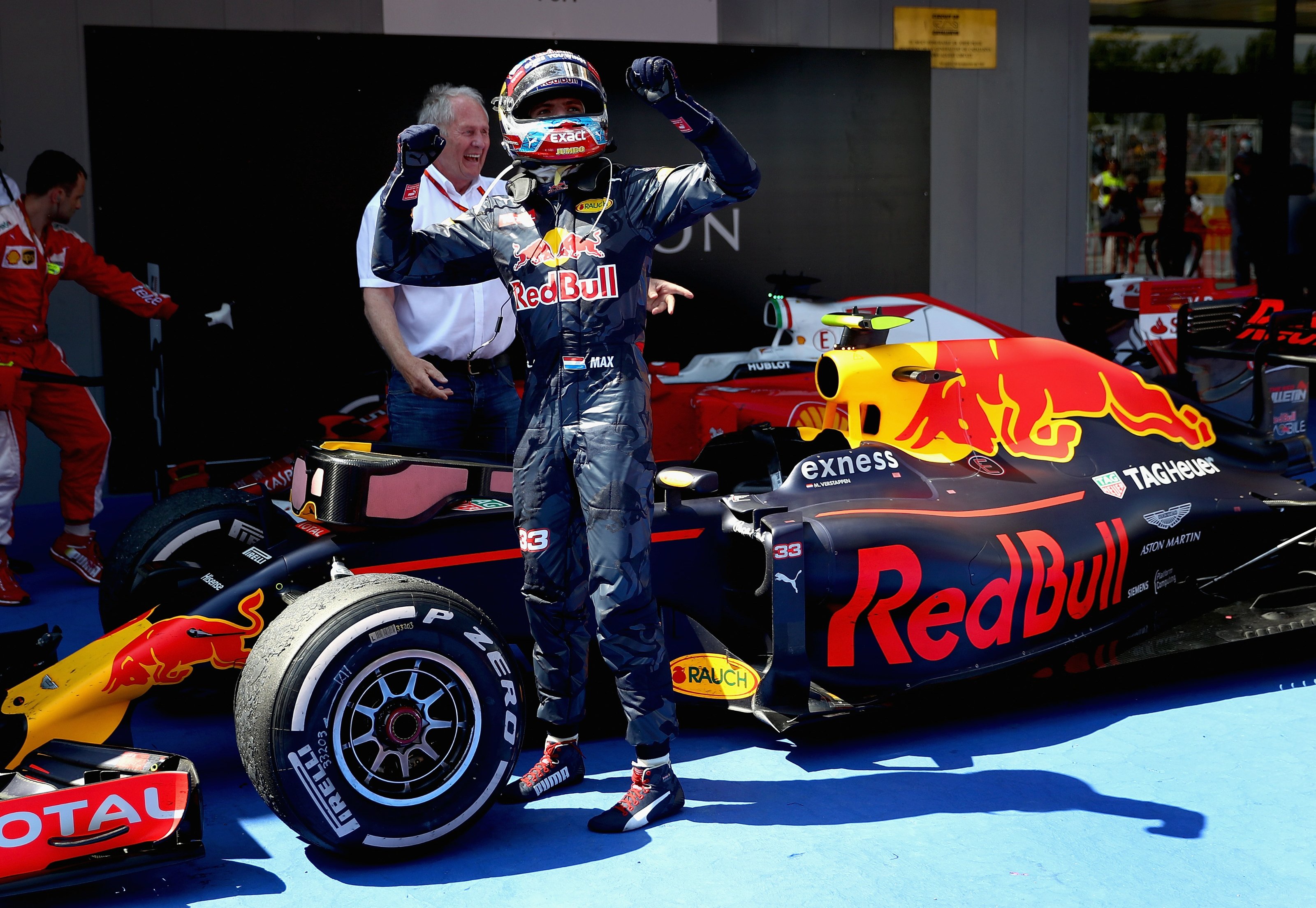 Max Verstappen 2016 Spanish Grand Prix Winner