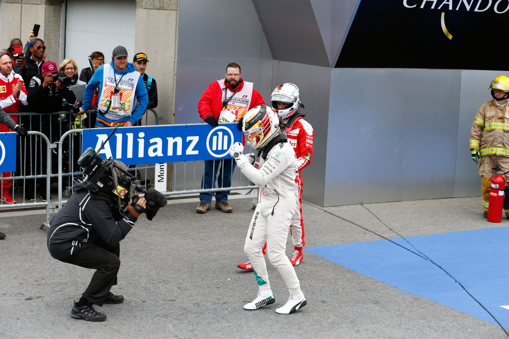 Lewis Hamilton after his win in Canada 2016