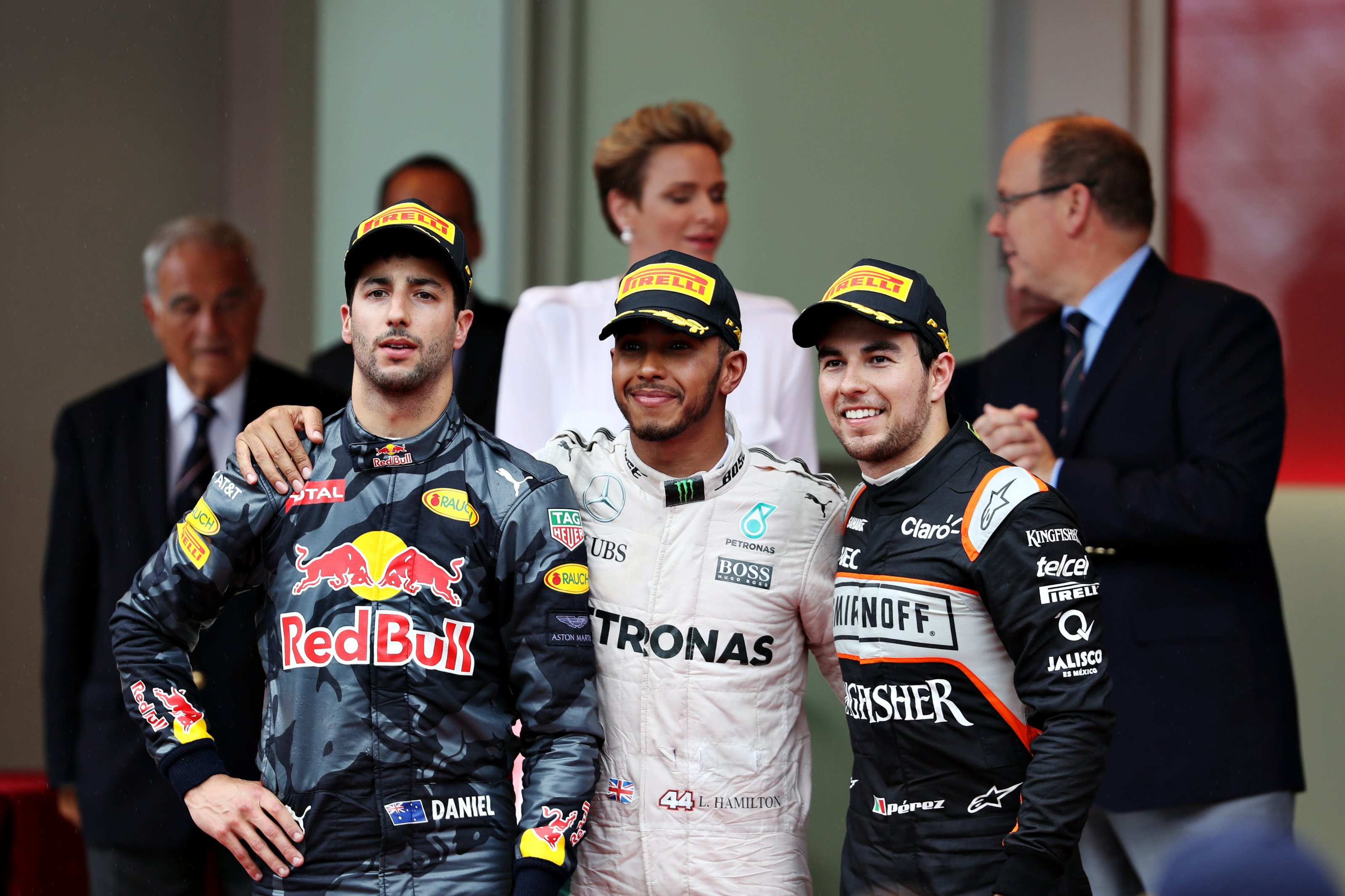 2016 Monaco Grand Prix Podium