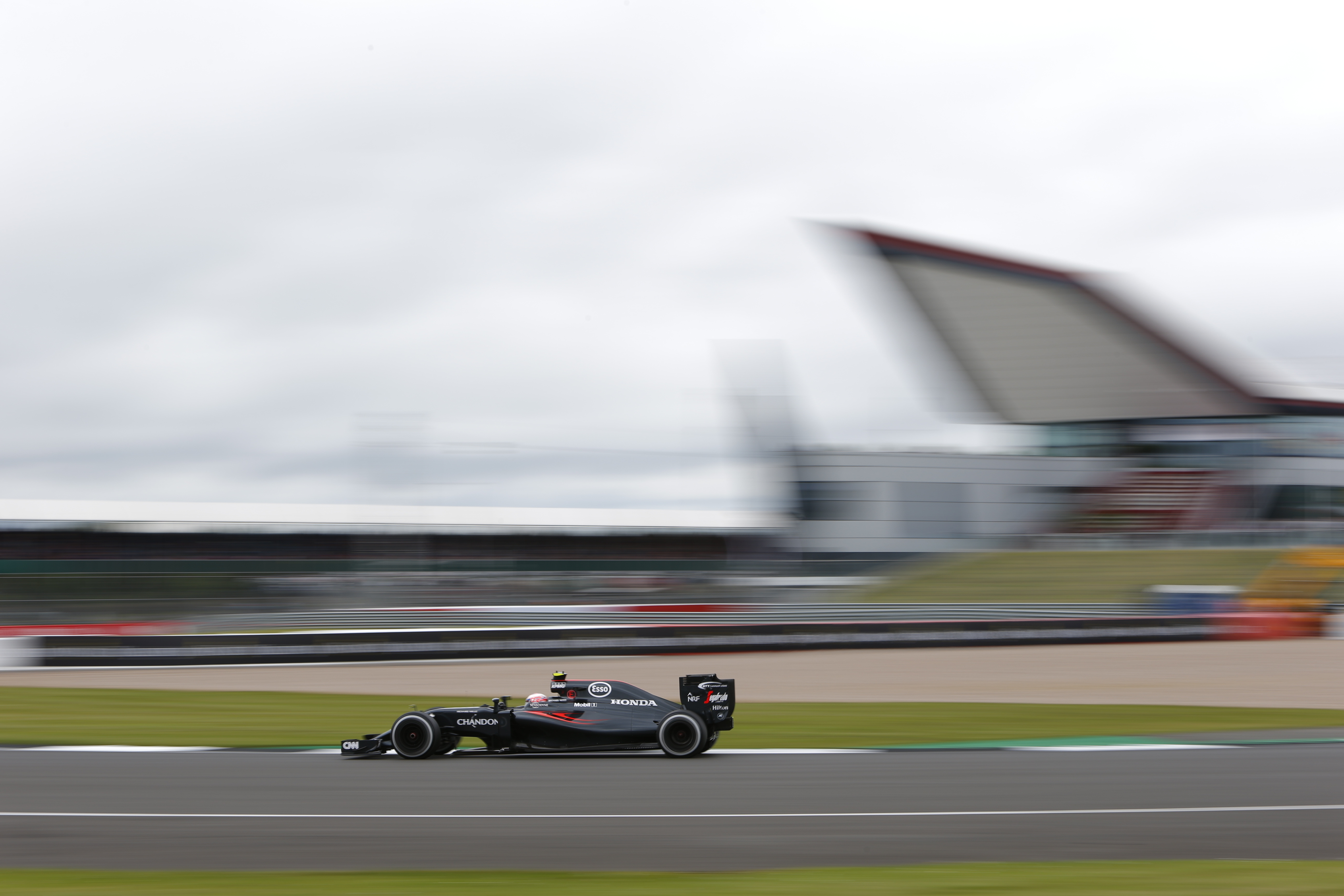 Jenson Button at the 2016 British Grand Prix