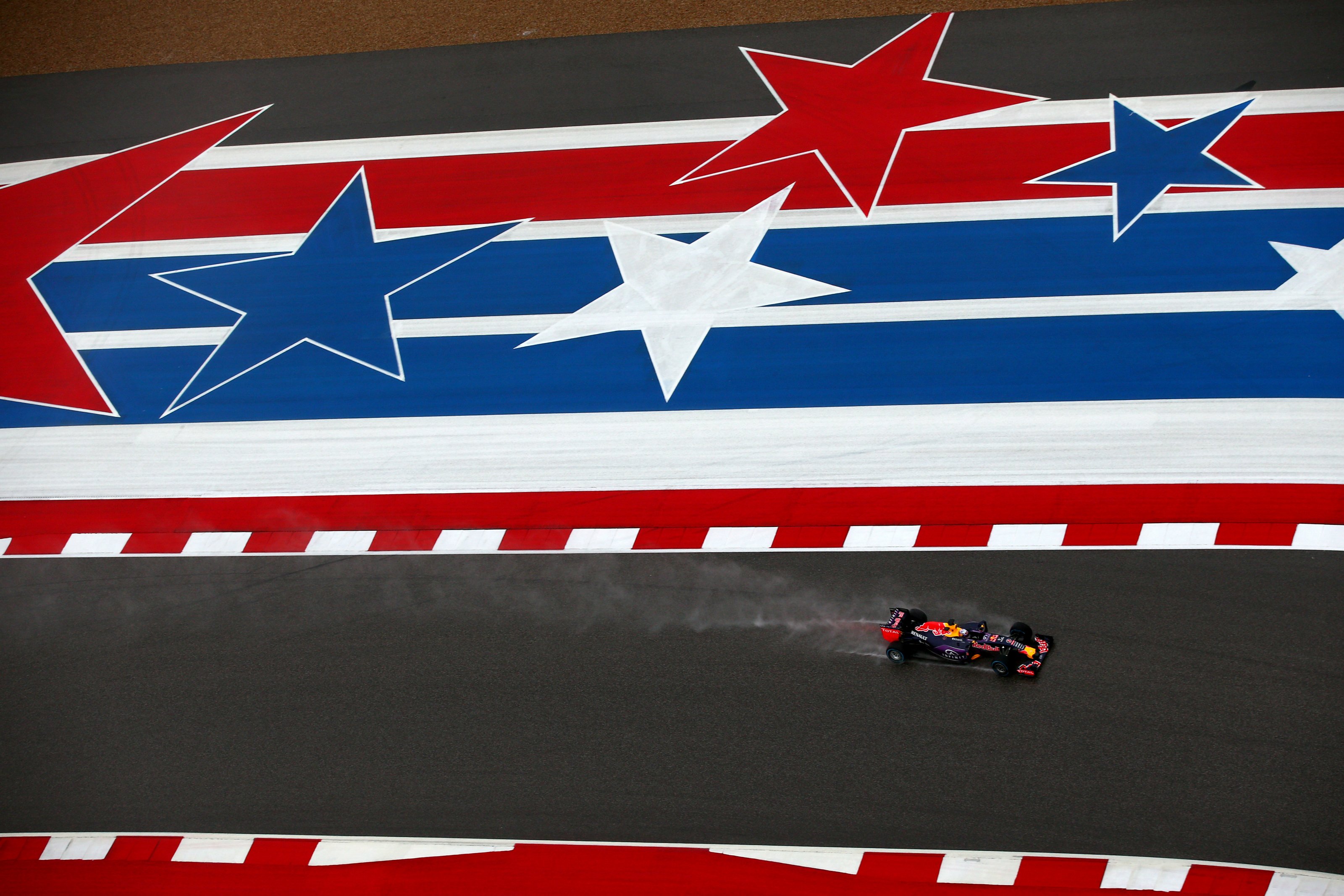 Daniel Ricciardo at the 2015 US Grand Prix