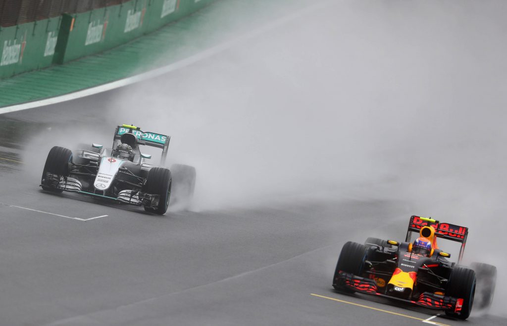 Max Verstappen at Interlagos