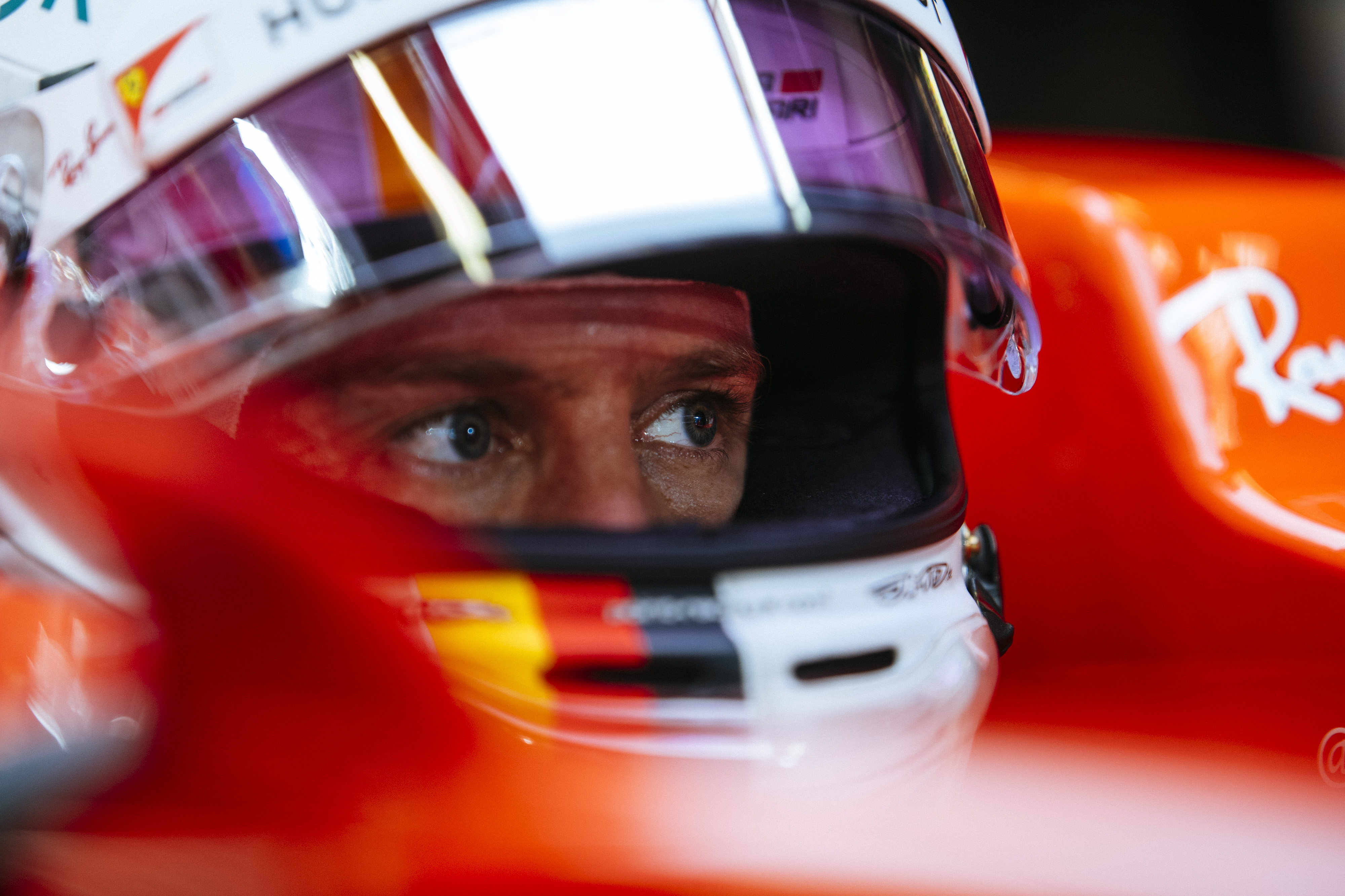 Sebastian Vettel Abu Dhabi test