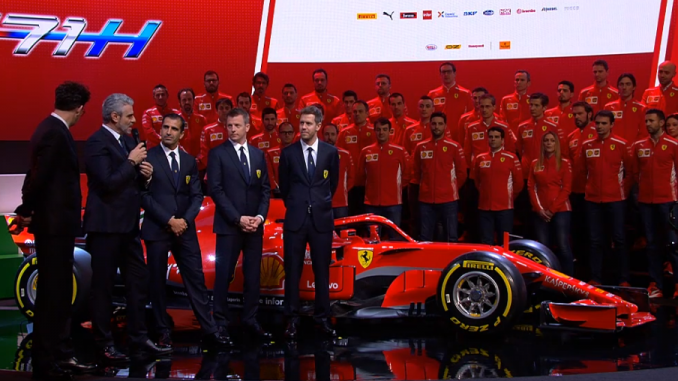 Ferrari 2018 F1 car unveiled