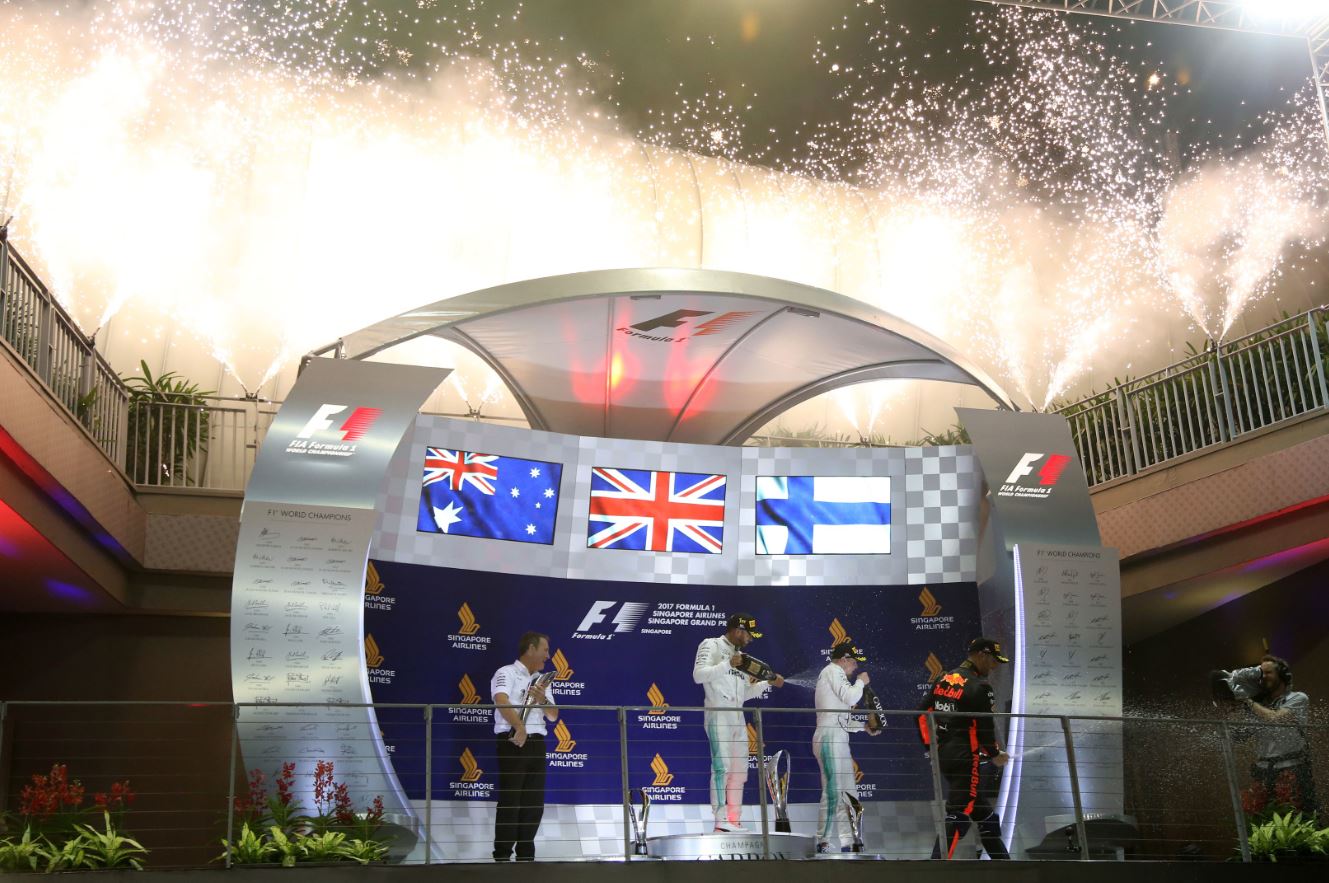 singapore podium 2017