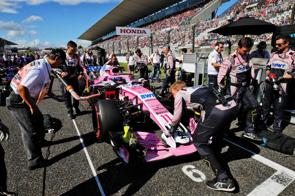 force india japan 2018