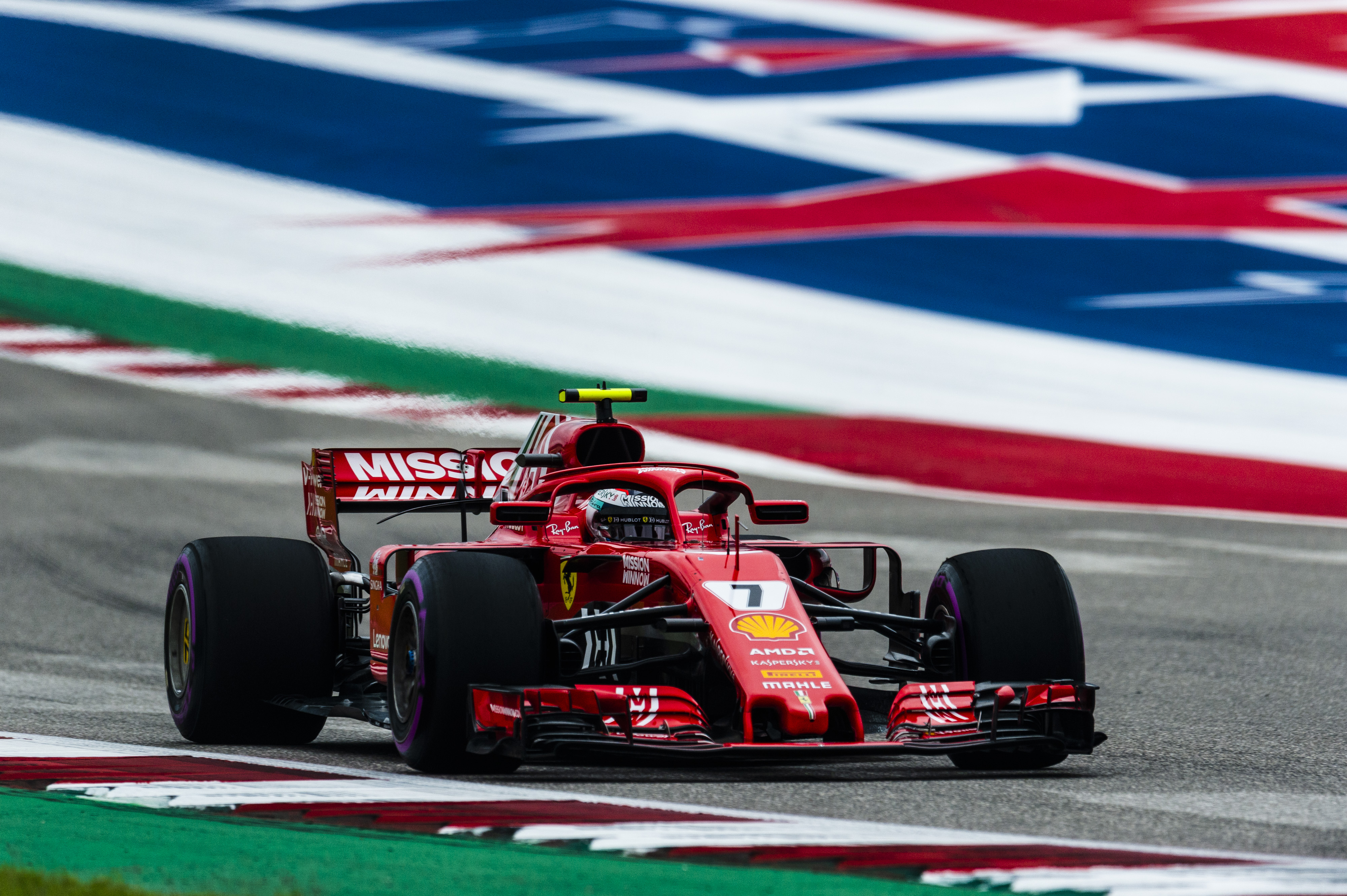 Räikkönen wins in Austin ahead of Verstappen, Hamilton, as title