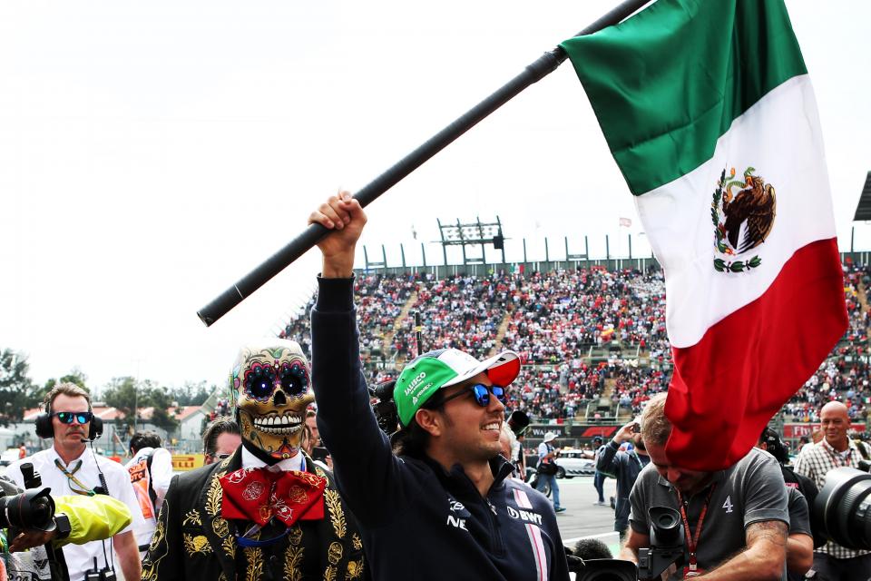 sergio perez mexico 2018