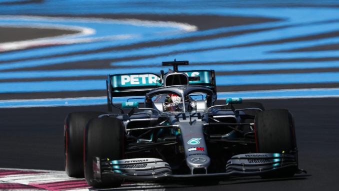 Mercedes lock out front row in France - 3Legs4Wheels