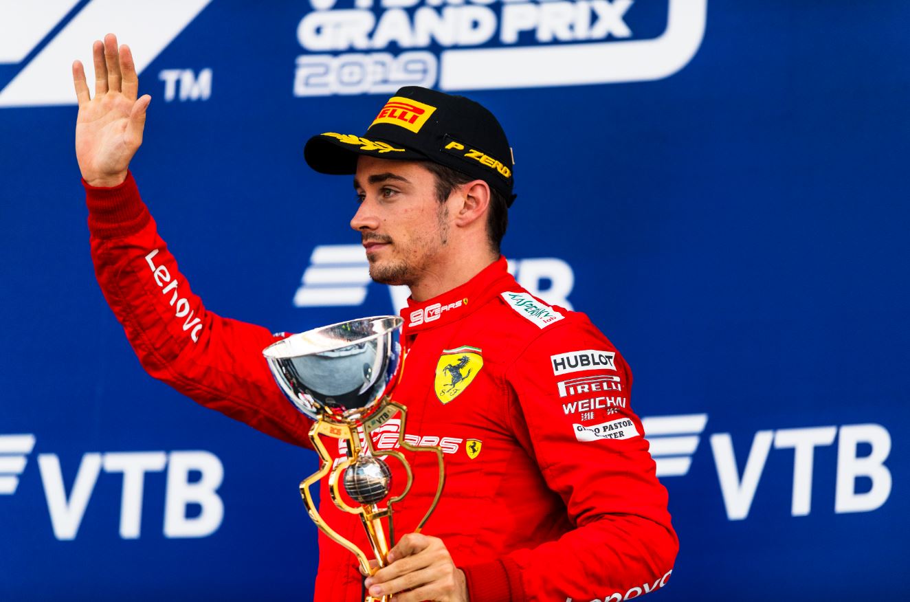 charles leclerc russia 2019 2
