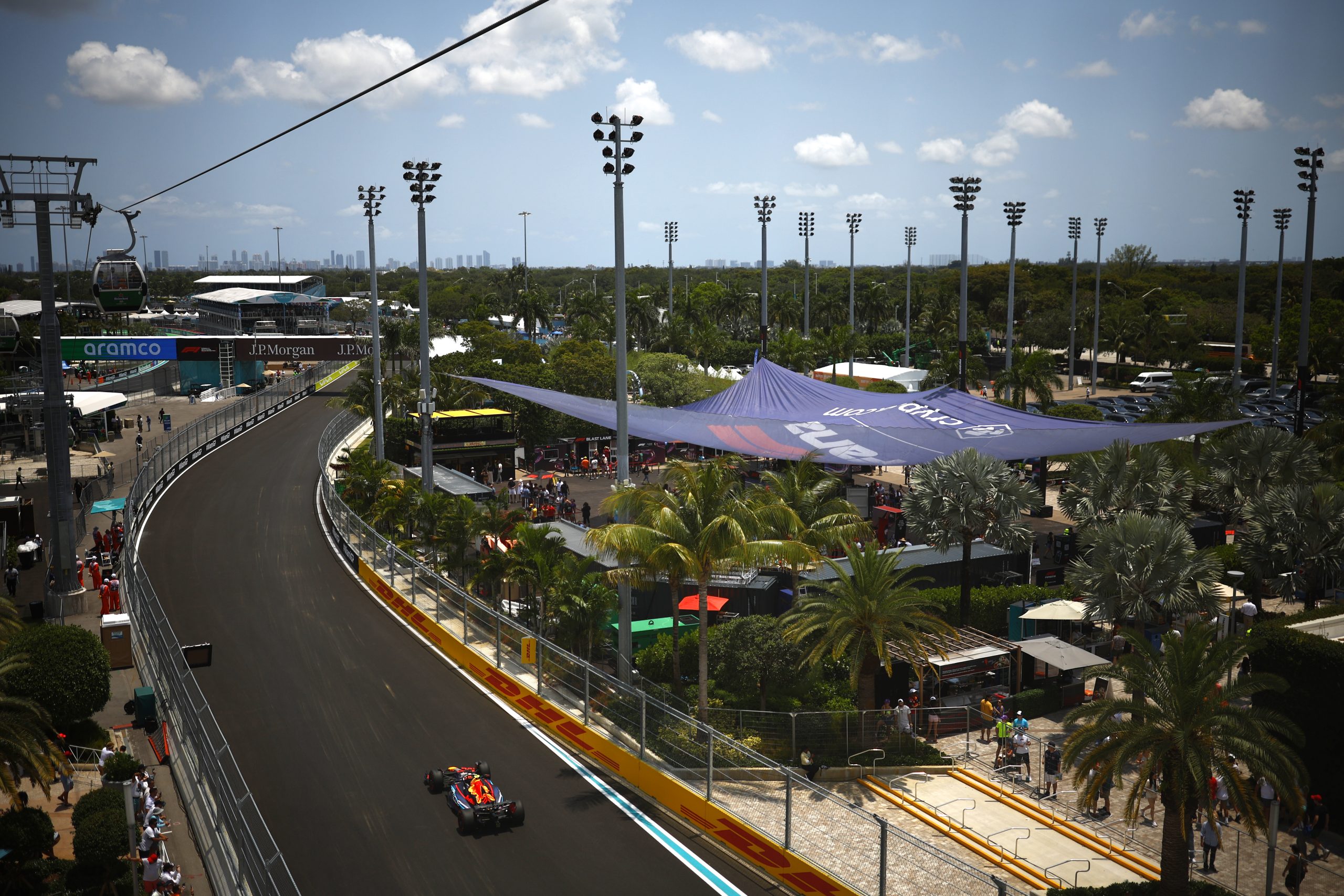 F1 Miami GP: Perez secures pole as Leclerc crash cuts Q3 short