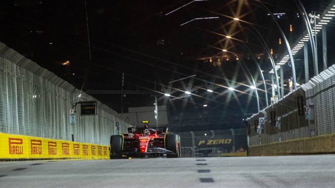 Carlos Sainz larga na frente no GP de Singapura - Notícias